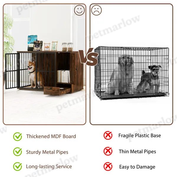 2-in-1 Dog Crate End Table – view 5