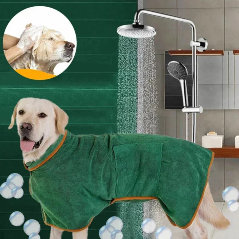 Comfortable Dog Bathrobe