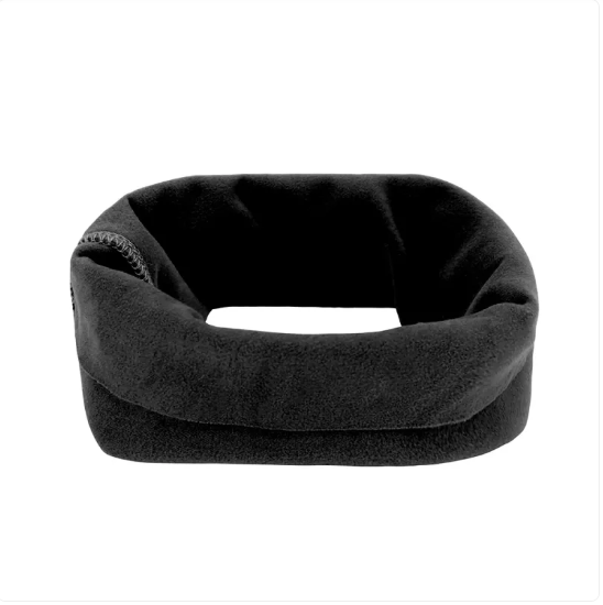 Comfortable Neck Cushion in Black and Purple for Relaxation – Black / S