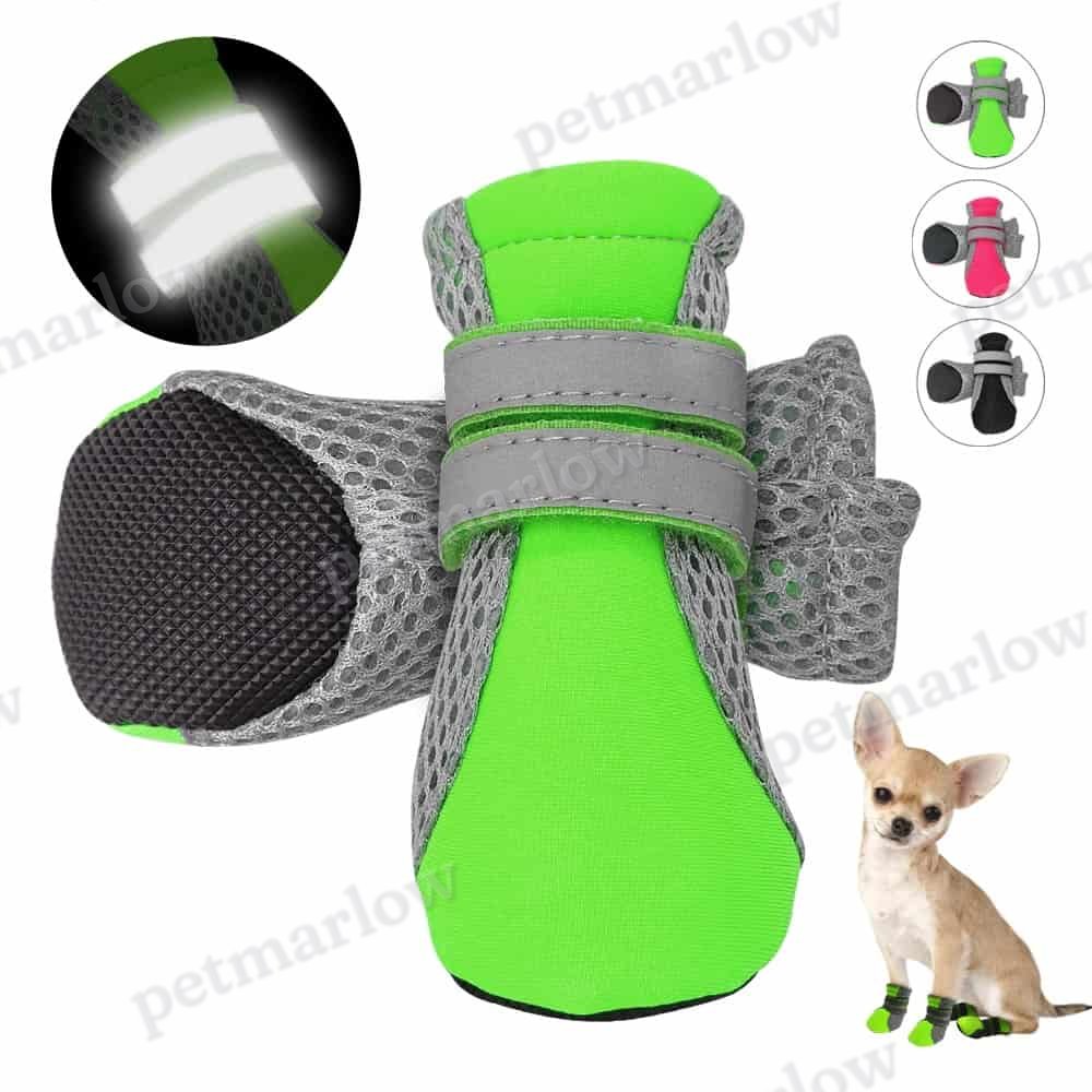 Breathable Dog Boots With Slip-Resistant Sole – view 5