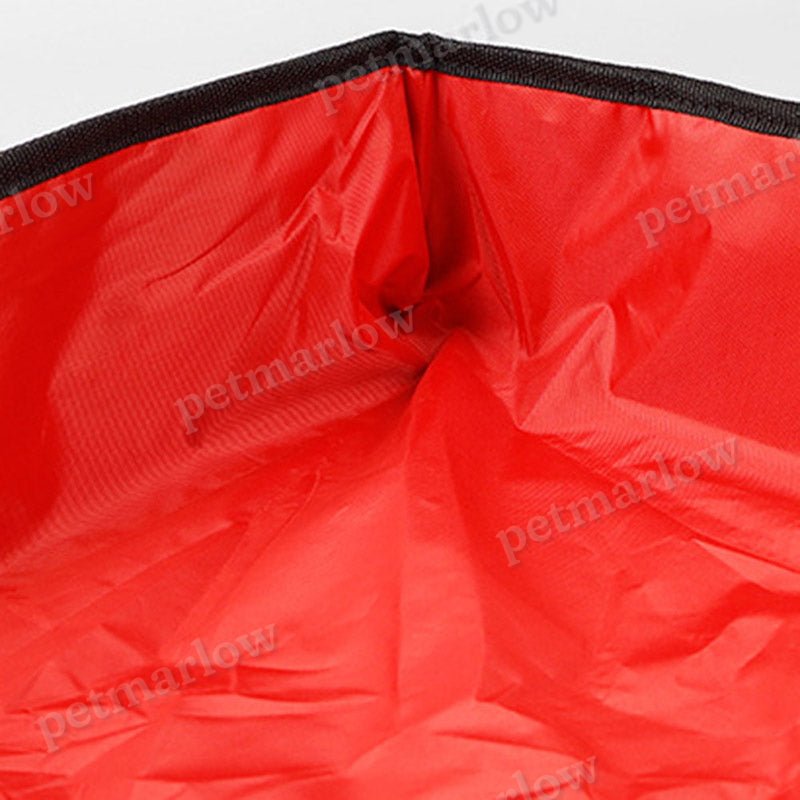 Compact Foldable Cat Litter Box Portable Travel Carrier Bag – view 5
