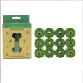 Compostable Bin Bags – Pack of 6 Green Biodegradable Bags for Waste Collection – Army Green / Box of 12 Rolls