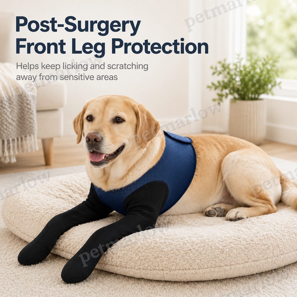Cone-Free Breathable Dual Front-Leg Recovery Sleeves (Pair) – view 4