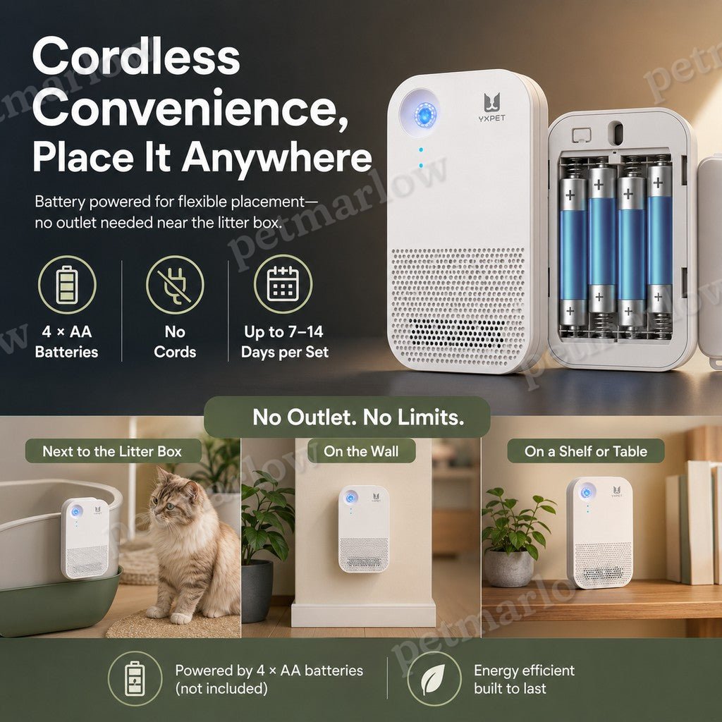 Cordless Auto-Sensing Dual-Mode Litter Box Deodorizer – view 4