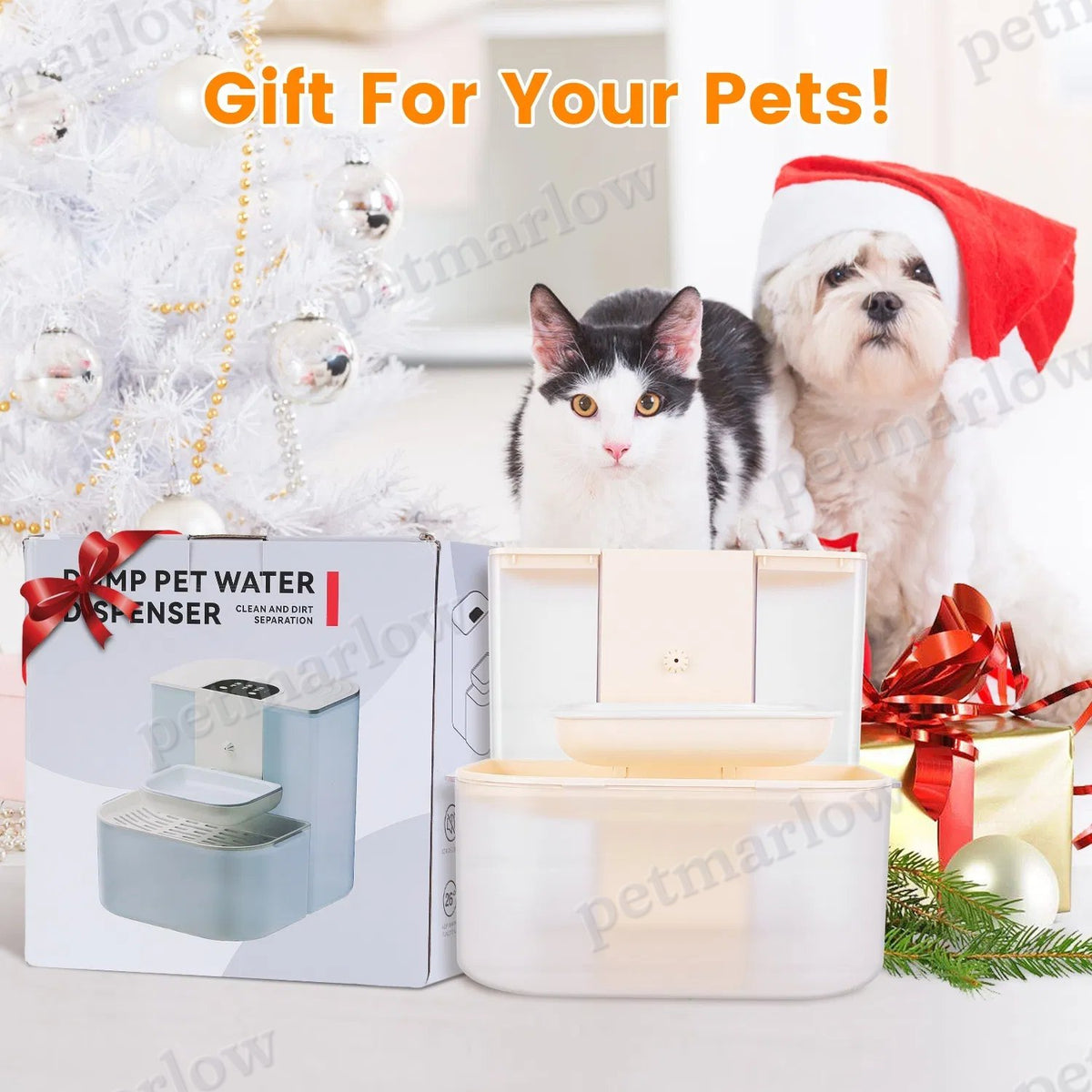Cordless Dog Cat Water Fountain 4.5L – view 6