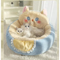 Cozy Cat Bed with Cute Design - Comfortable Bed for Cats and Small Pets – L