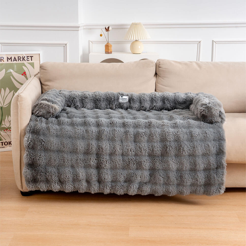 Cozy Dog Bed – For Relaxed and Comfortable Sleep – Grey / S