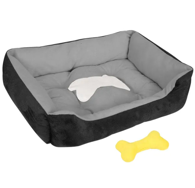 Cozy Fleece Pet Bed for Dogs and Cats