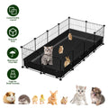Customizable Metal Pet Playpen for Small Animals – as pic