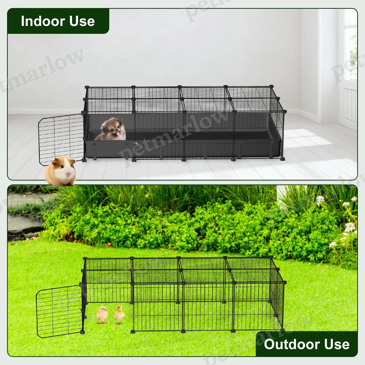 Customizable Metal Pet Playpen for Small Animals – view 5