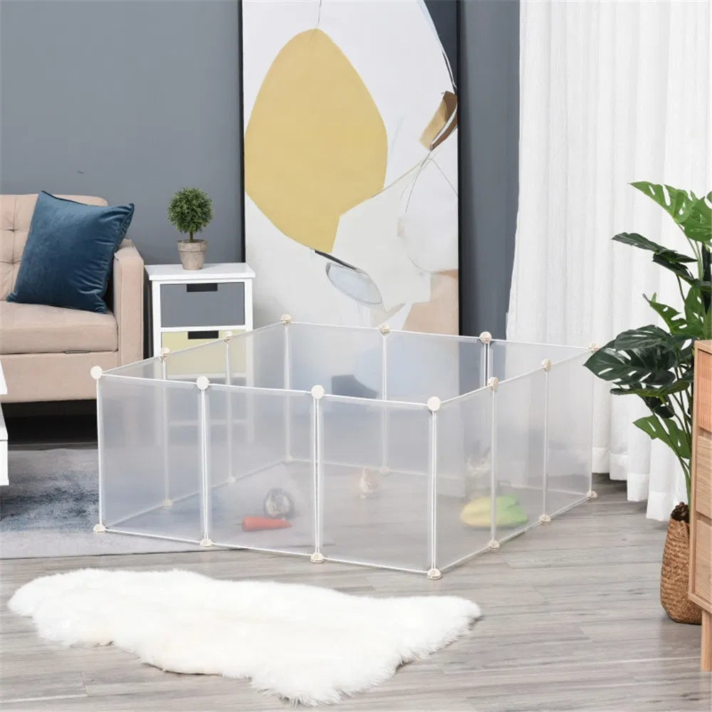 Customizable Pet Playpen for Small Animals
