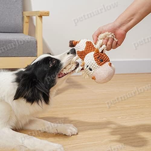 Cute Squeaky Dog Toys with Crinkle Paper – view 2