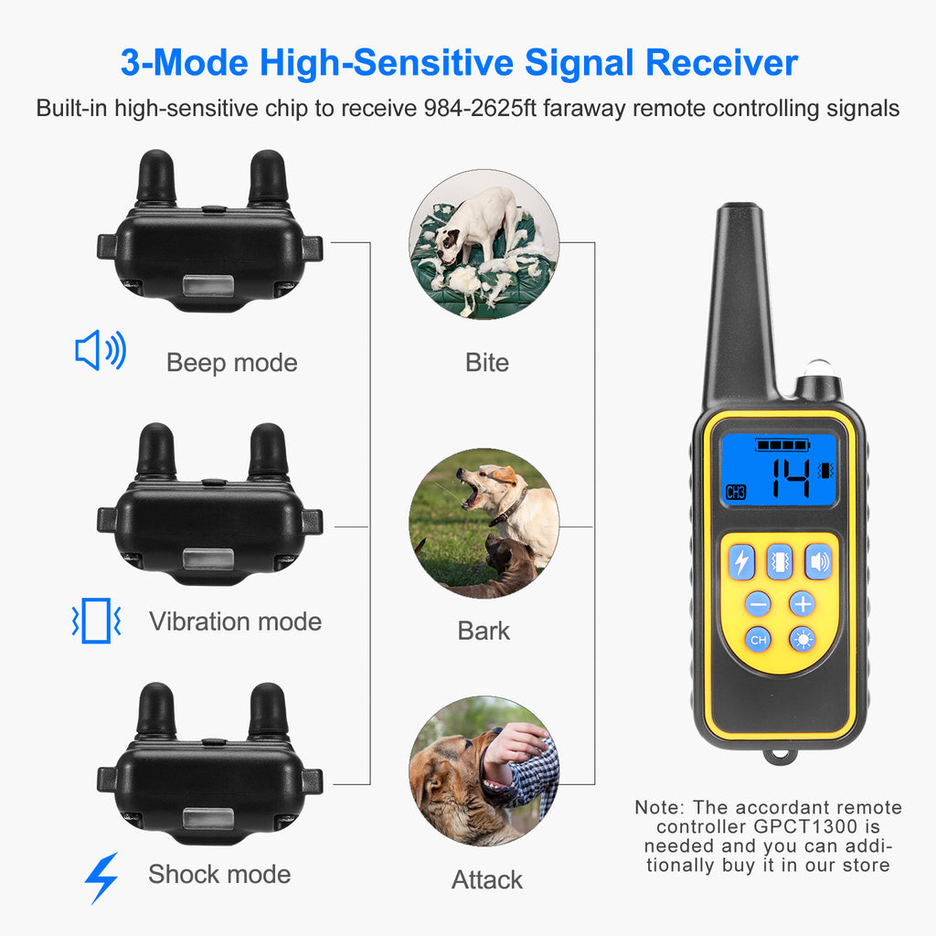 Dog Training Collar with Remote Control for Effective Training – view 14