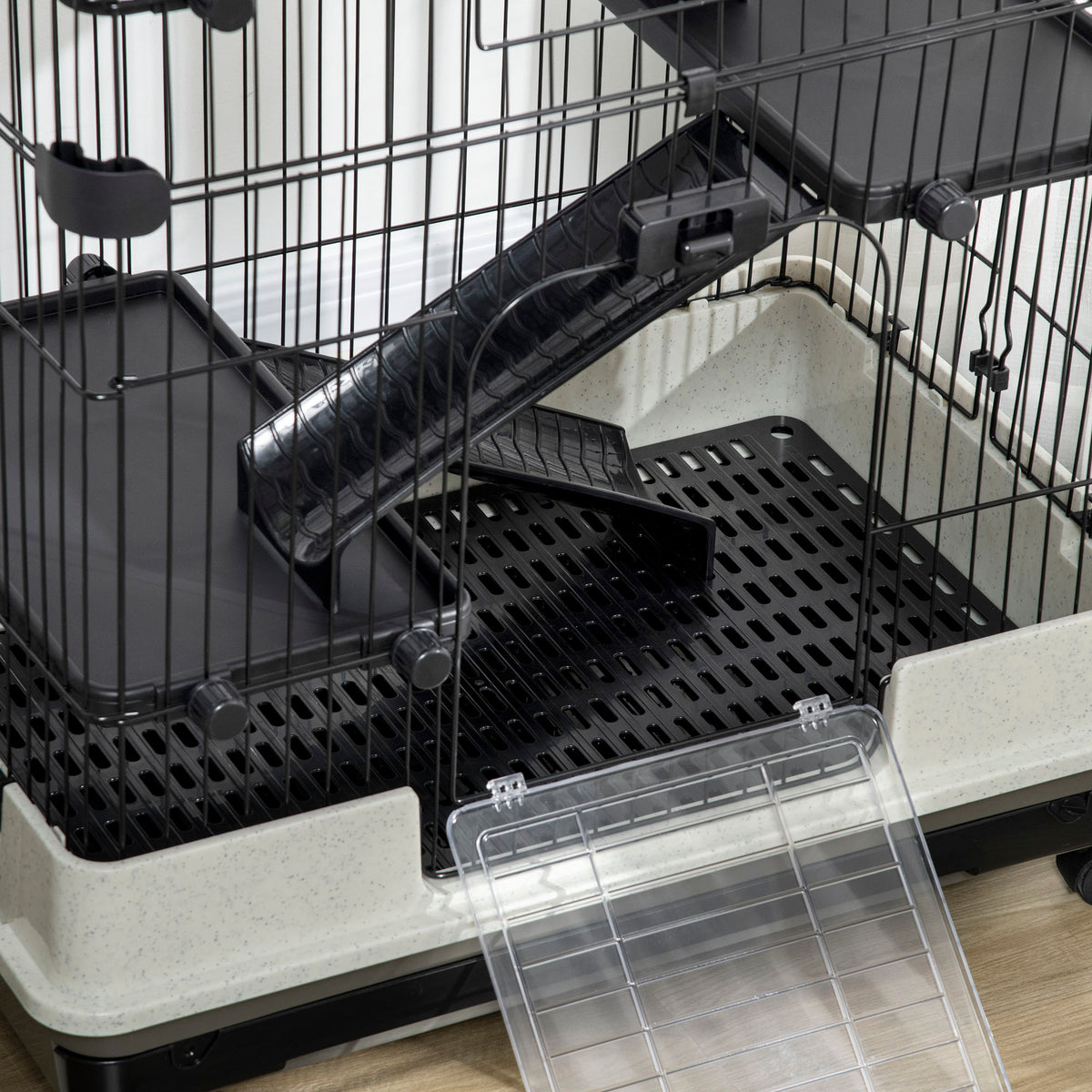 4-Level Small Animal Cage for Rabbits and Chinchillas – view 7