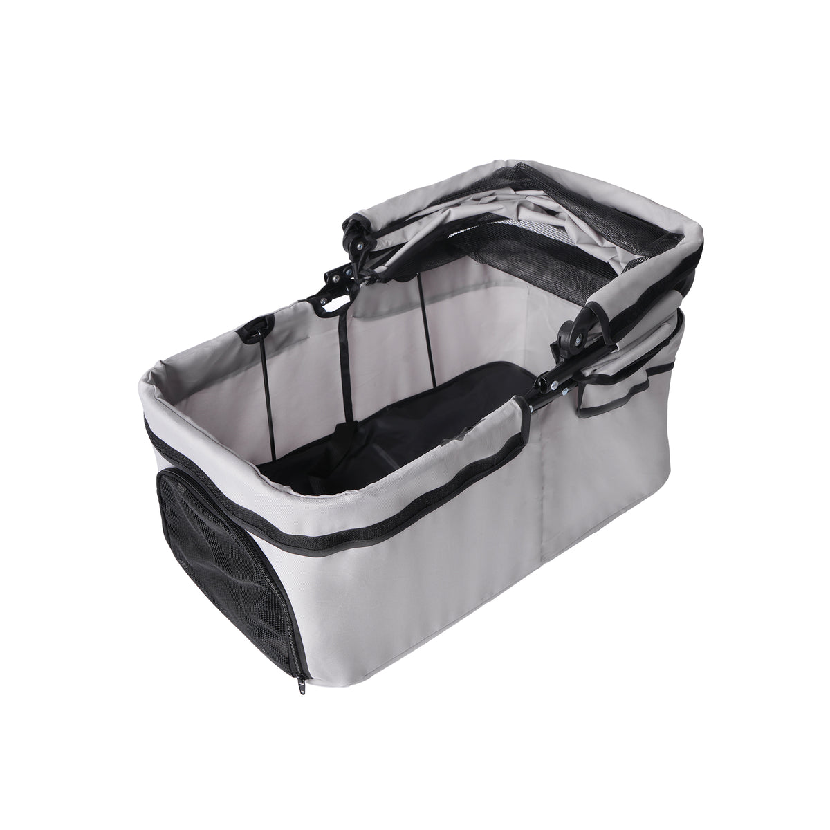 Foldable Pet Stroller For Small Dogs & Cats – view 12