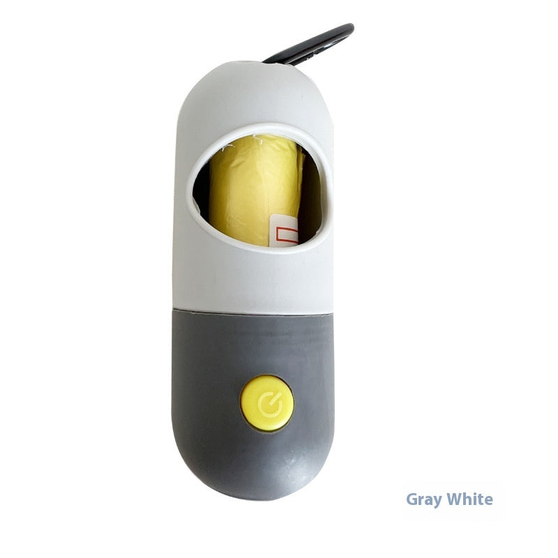 LED Light Pet Waste Bag Dispenser for Dogs and Cats