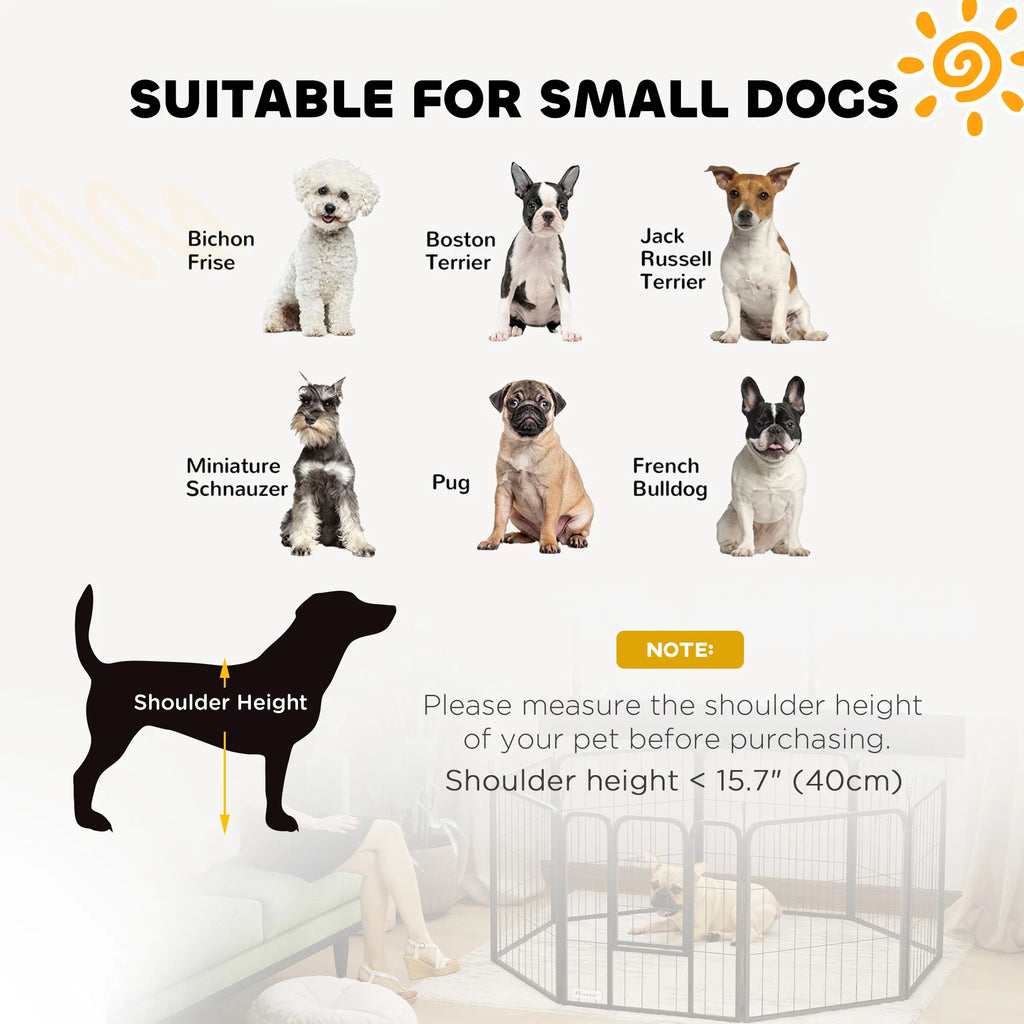 Portable 24" Dog Playpen for Indoor and Outdoor Use – view 7