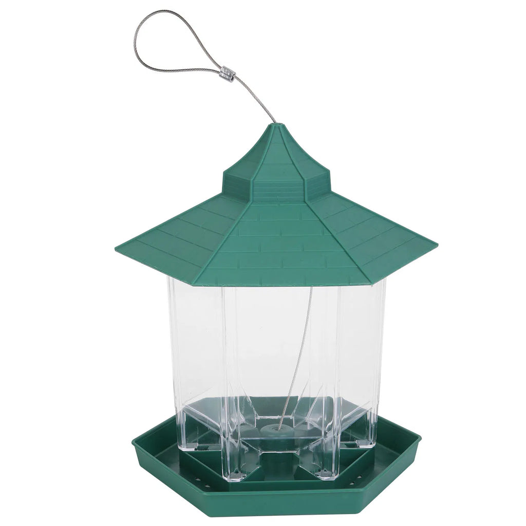Hanging Gazebo Bird Feeder with Large Capacity and 6 Ports – view 12