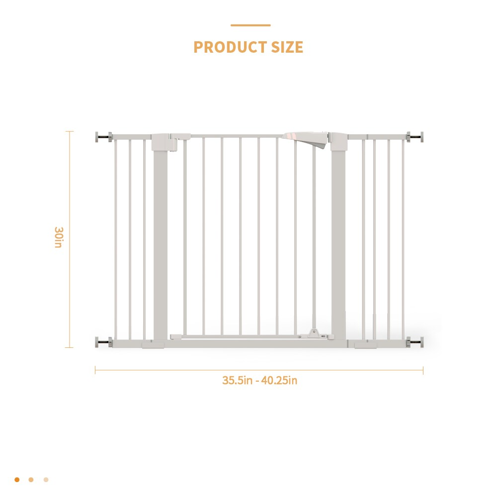 Child Safety Gate for Door Barrier with Extensions – view 8