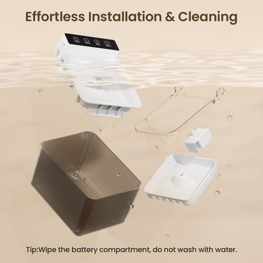Automatic Pet Water Dispenser with Radar Sensing – view 11