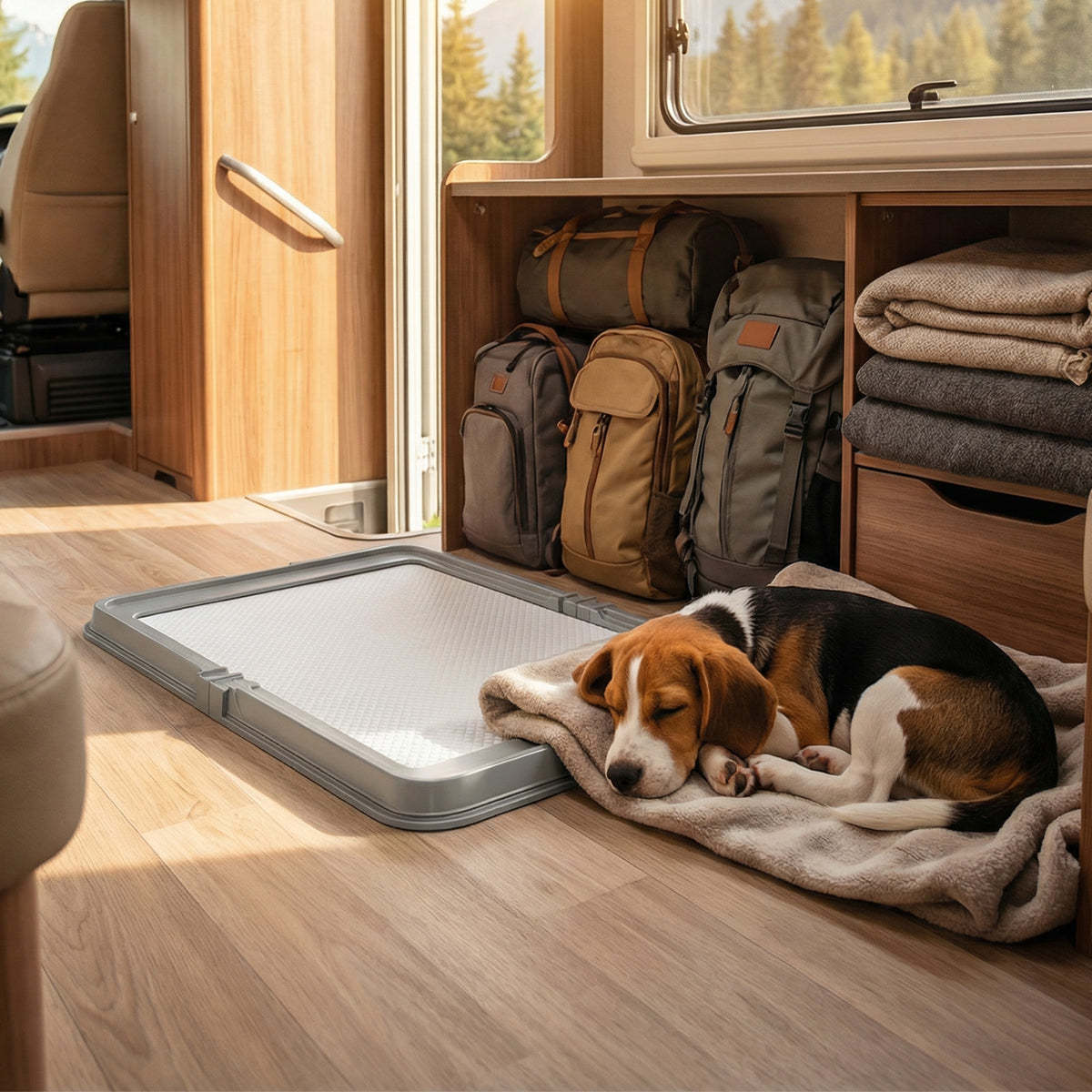 Foldable Dog Litter Box with 3 Disposable Pads – view 7