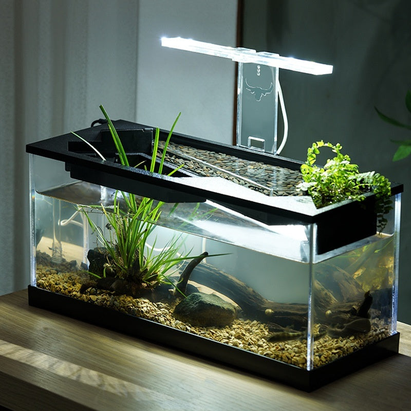 Small Acrylic Aquarium With Built In Filter Heater And Light Kit – view 9