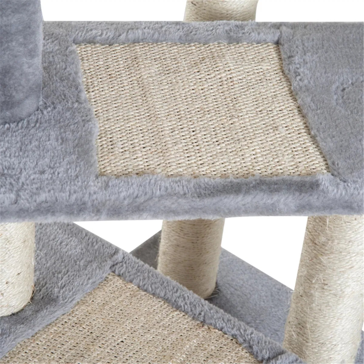 Wooden Cat House with Shelves and Perches – view 8