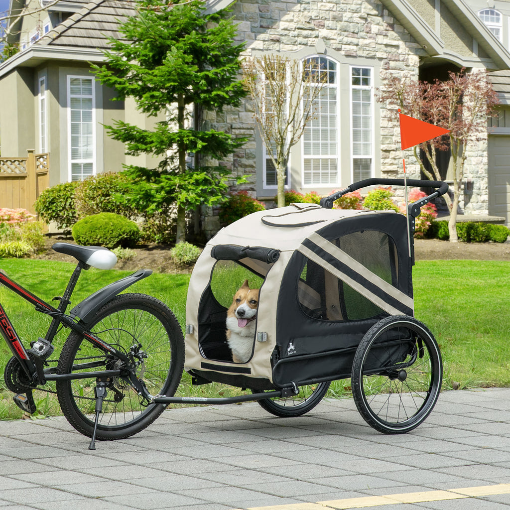 2-in-1 Pet Bike Trailer for Small Dogs – view 9