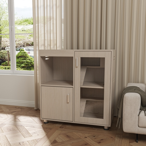 Wooden Guinea Pig Cage with Lockers and Openable Top – view 7