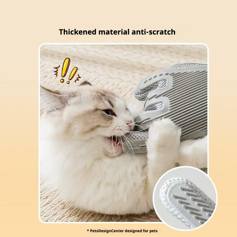 2-in-1 Pet Grooming Gloves for Effortless Grooming – view 14