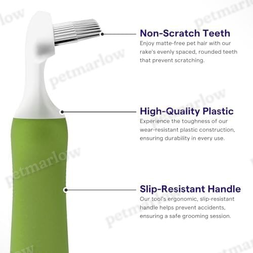 Dematting Comb Tool for Removing Matted Hair from Under Coat – view 3