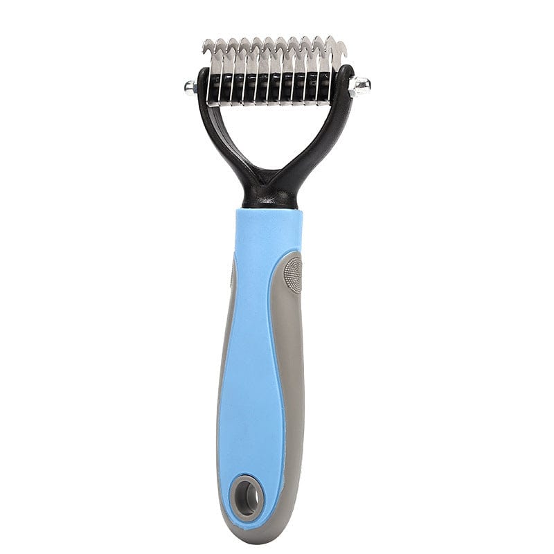 Deshedding Stripping Brush Tool – Blue