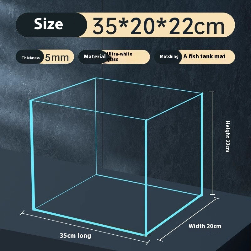 Desktop Glass Fish Tank – view 3