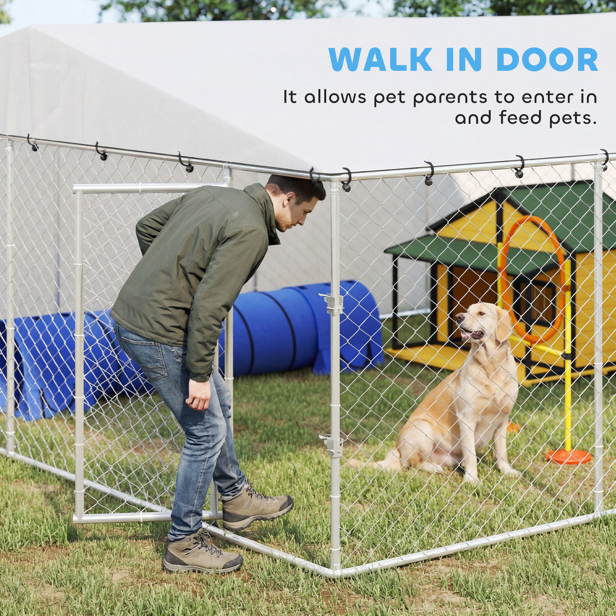 Outdoor Dog Kennel for Small Medium Large Dogs – view 8