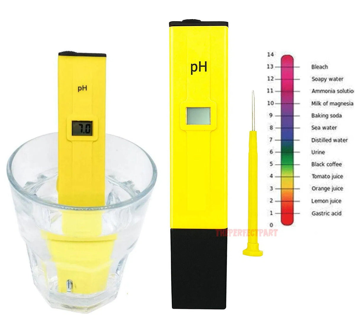 Digital pH Meter for Aquariums and Hydroponics