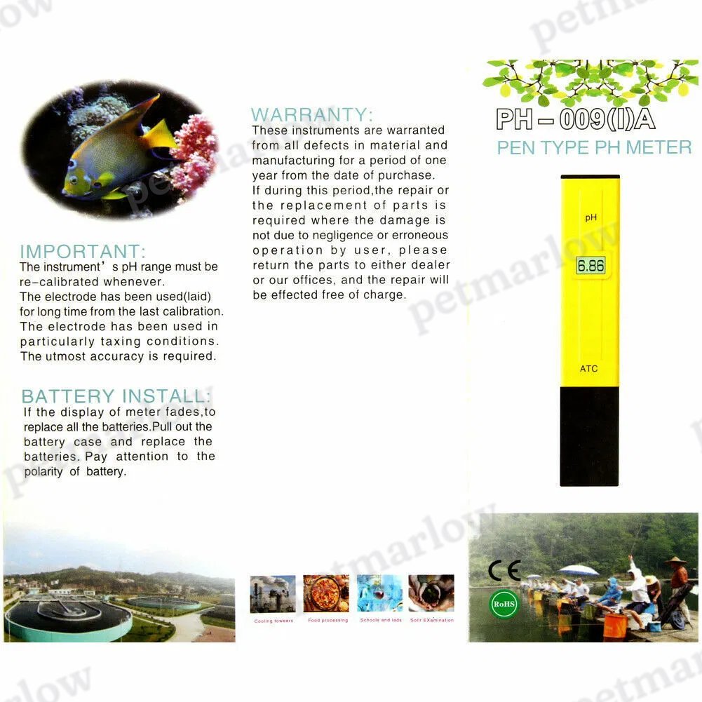 Digital pH Meter for Aquariums and Hydroponics – view 4