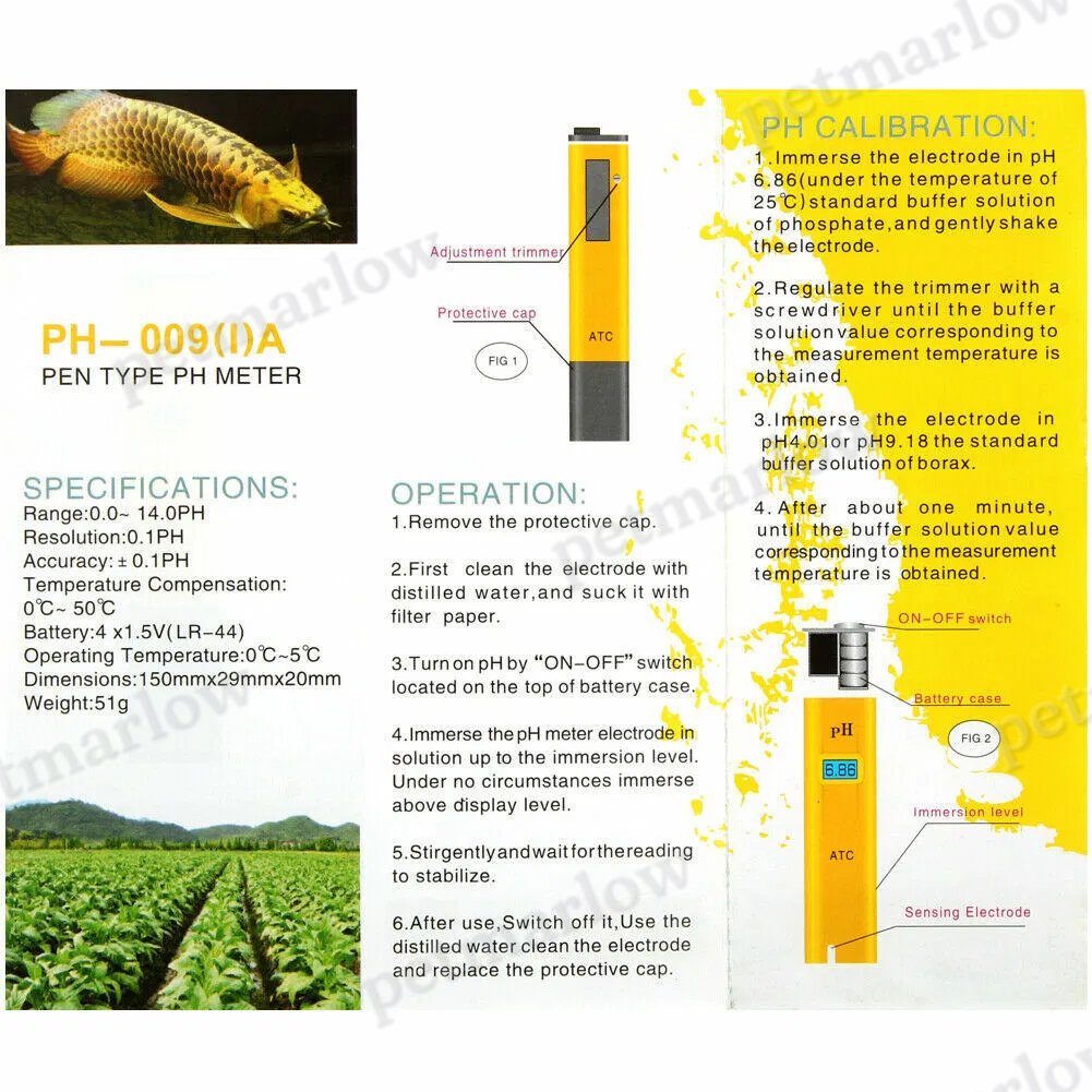 Digital pH Meter for Aquariums and Hydroponics – view 6