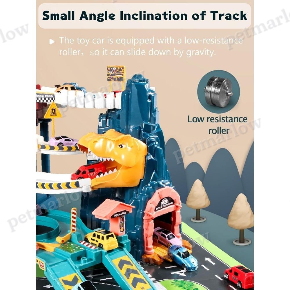 Dinosaur Mountain Adventure Track Toy Set for Kids – view 6