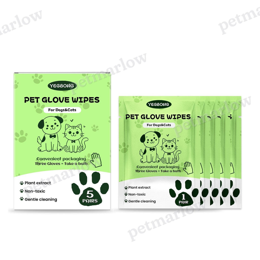 Disposable Pet Glove Wipes for Easy Coat Cleaning – view 4
