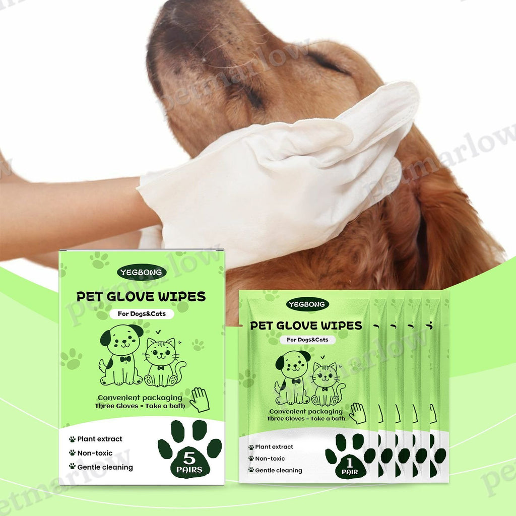 Disposable Pet Glove Wipes for Easy Coat Cleaning – view 6