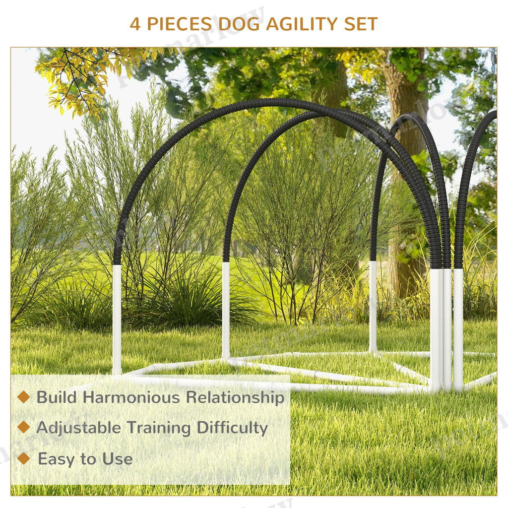 Dog Agility Kit with Weave Poles and Carry Bag – view 5