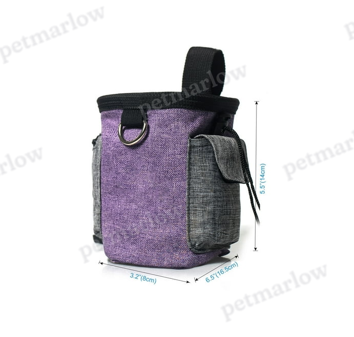 Dog Bag with Collapsible Bowl - Portable Bag for Snacks and Accessories – view 3
