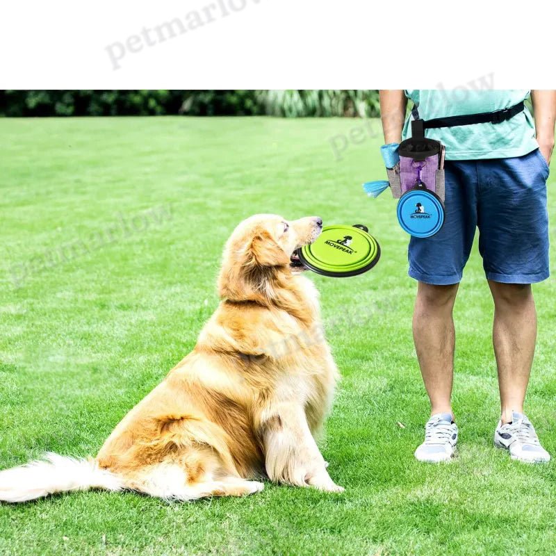 Dog Bag with Collapsible Bowl - Portable Bag for Snacks and Accessories – view 5