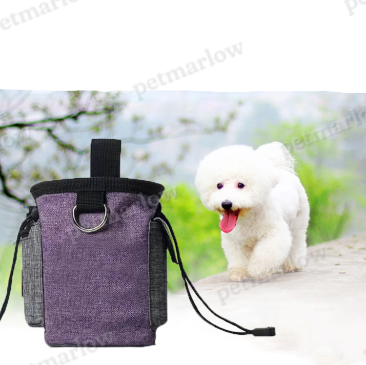Dog Bag with Collapsible Bowl - Portable Bag for Snacks and Accessories – view 6