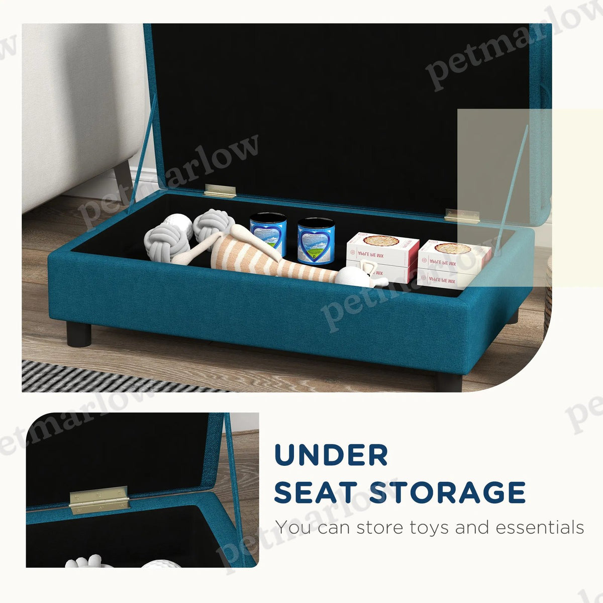 Dog Bed Pet Sofa with Storage for Small Dogs – view 4