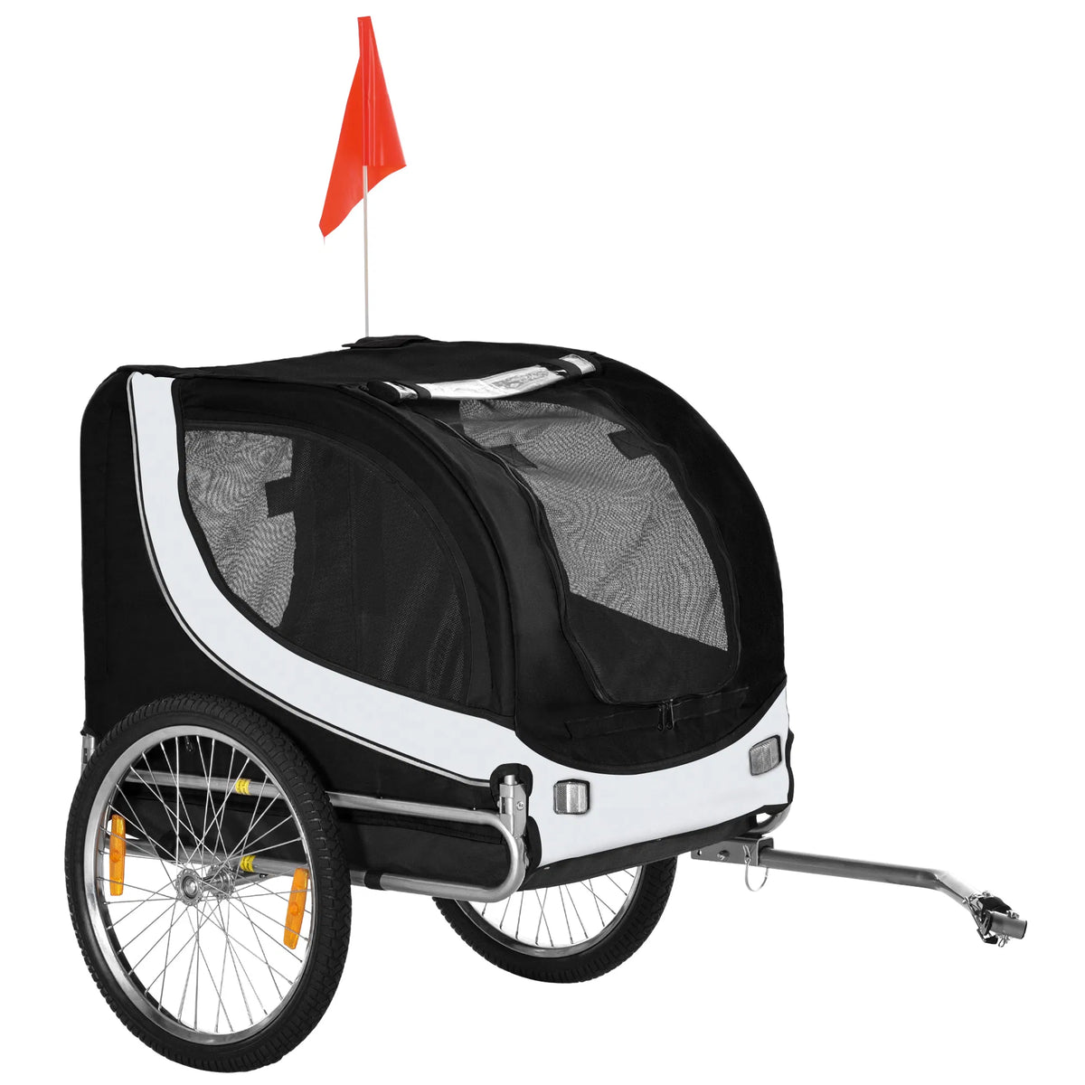 Dog Bike Trailer for Medium Dogs with Safety Features