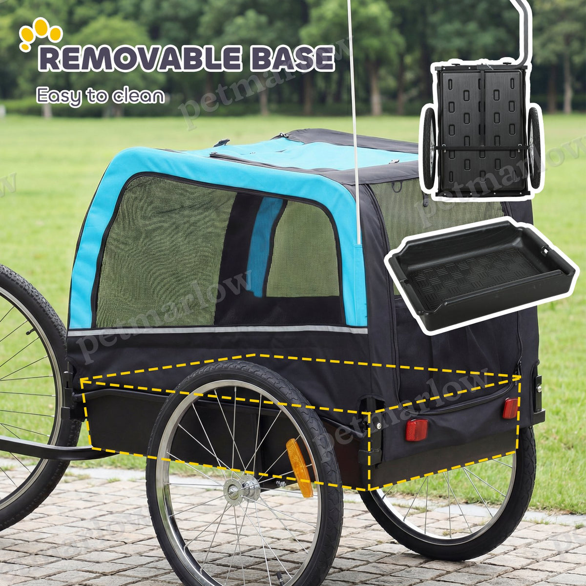 Dog Bike Trailer for Safe and Smooth Rides