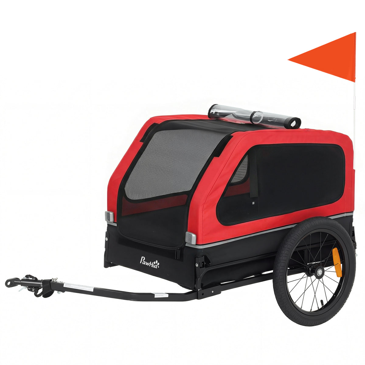 Dog Bike Trailer for Small & Medium Dogs with Ramp