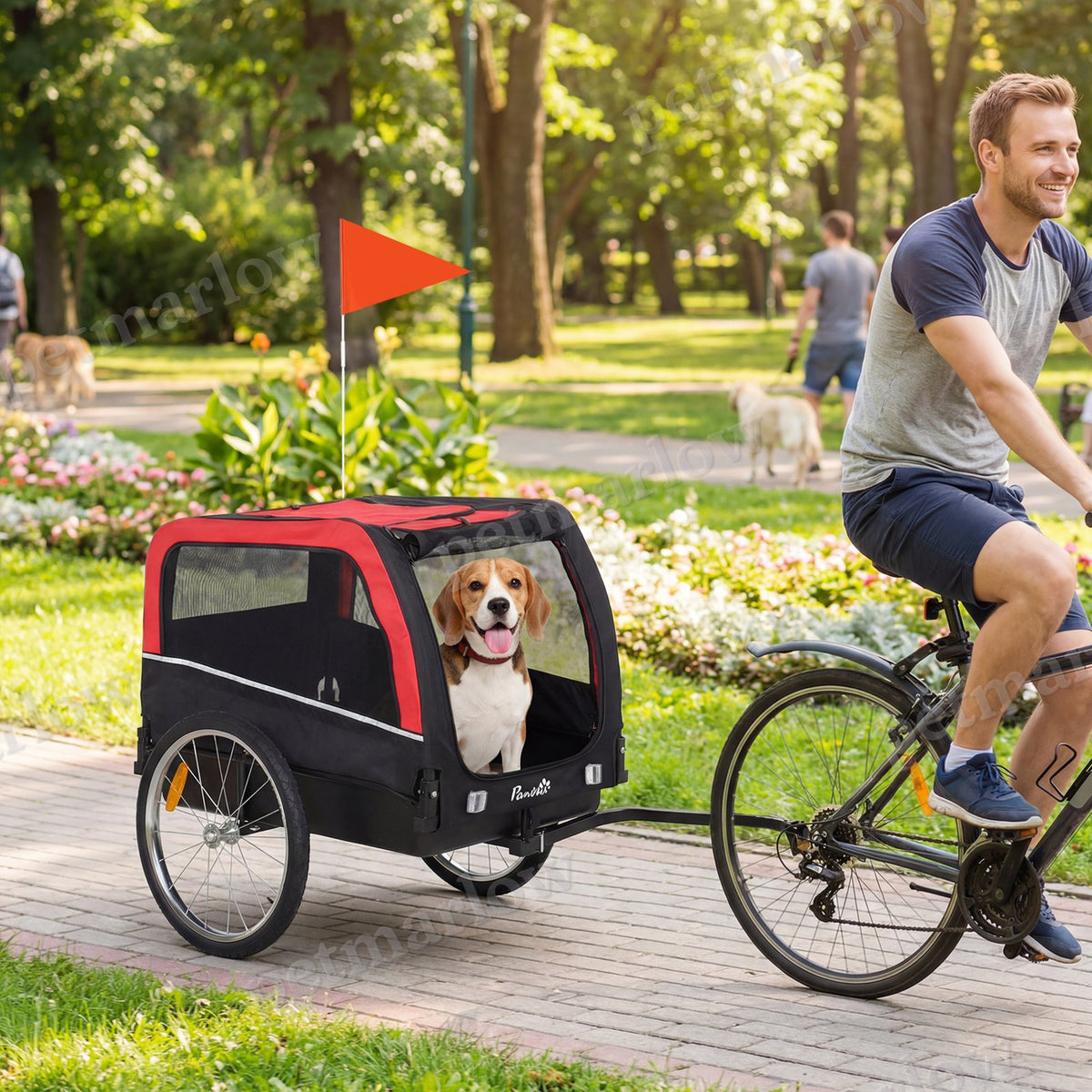 Dog Bike Trailer with 20" Air Tires – view 5