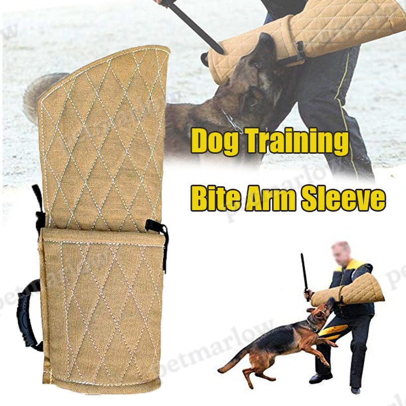 Dog Bite Sleeve With Handle Thickened Jute Training Young Arm Protection Safety Pet Dog Bite Sleeve – view 6